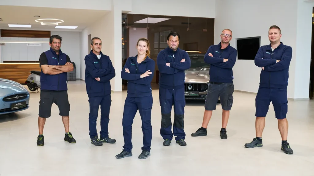 Werkstattteam des Autohaus Standard